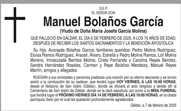 Manuel Bolaños García