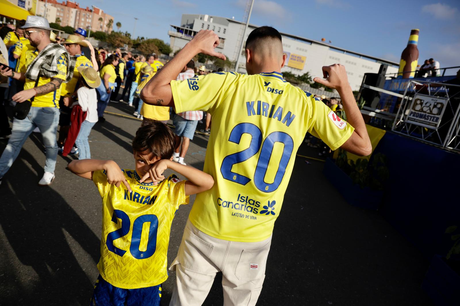 El duelo ante el Villarreal y el tributo a Kirian, en imágenes