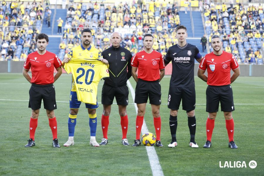 El duelo ante el Villarreal y el tributo a Kirian, en imágenes