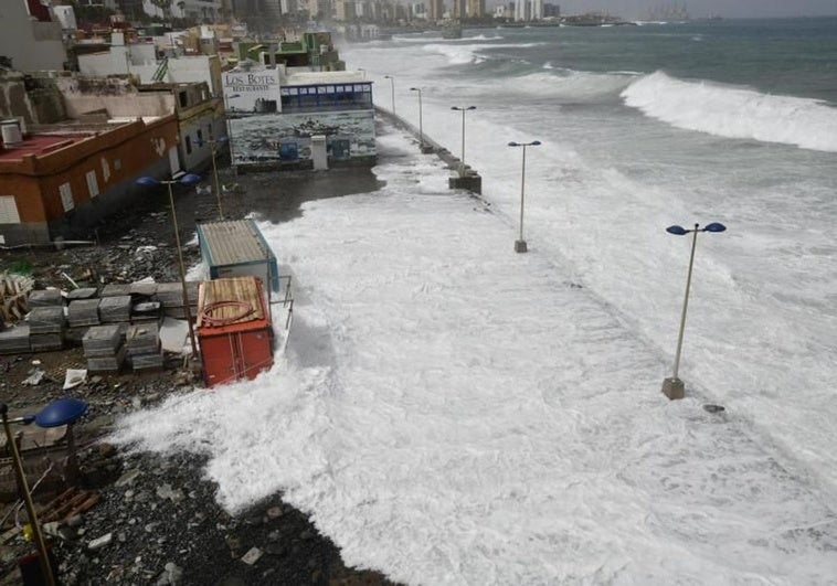 El barrio marinero sufrió inundaciones el 10 de abril de 2024.