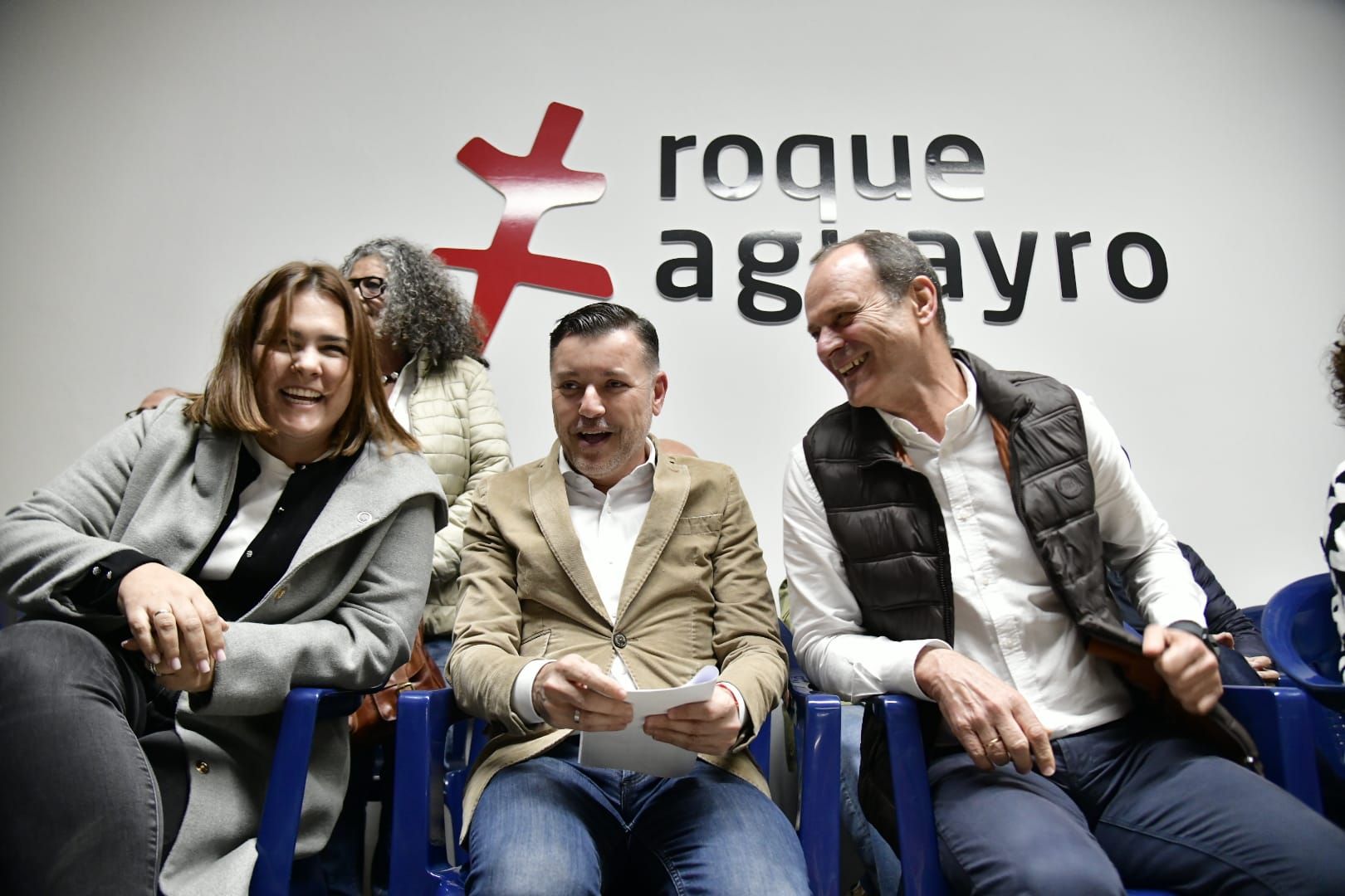 La asamblea de Roque Aguayro, en imágenes