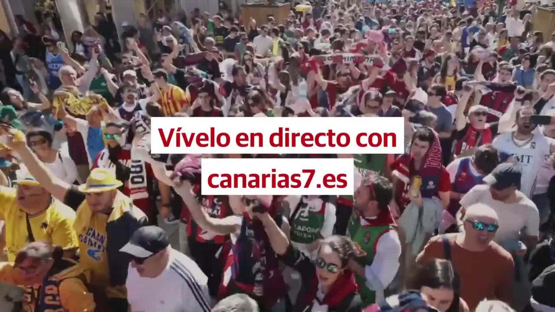 CANARIAS7 retransmite el encuentro entre las aficiones de la Copa del Rey