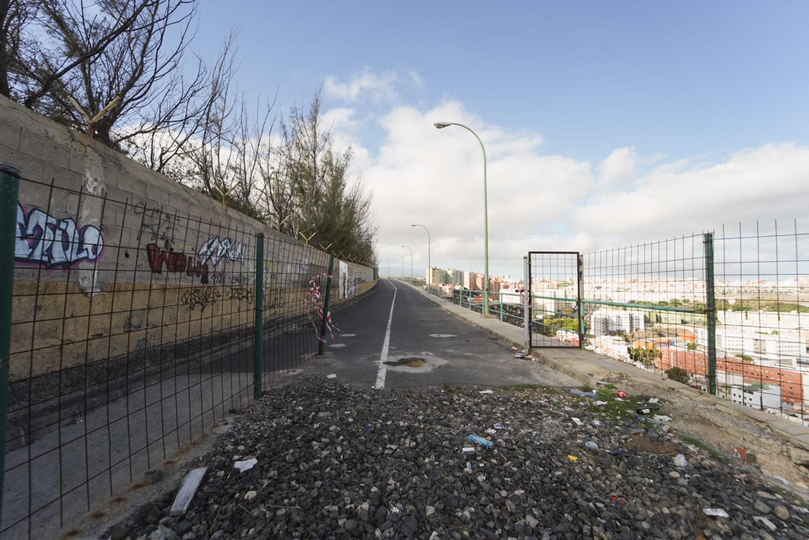 Vecinos de San Nicolás exigen la mejora del servicio de guaguas