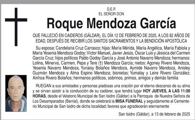 Roque Mendoza García