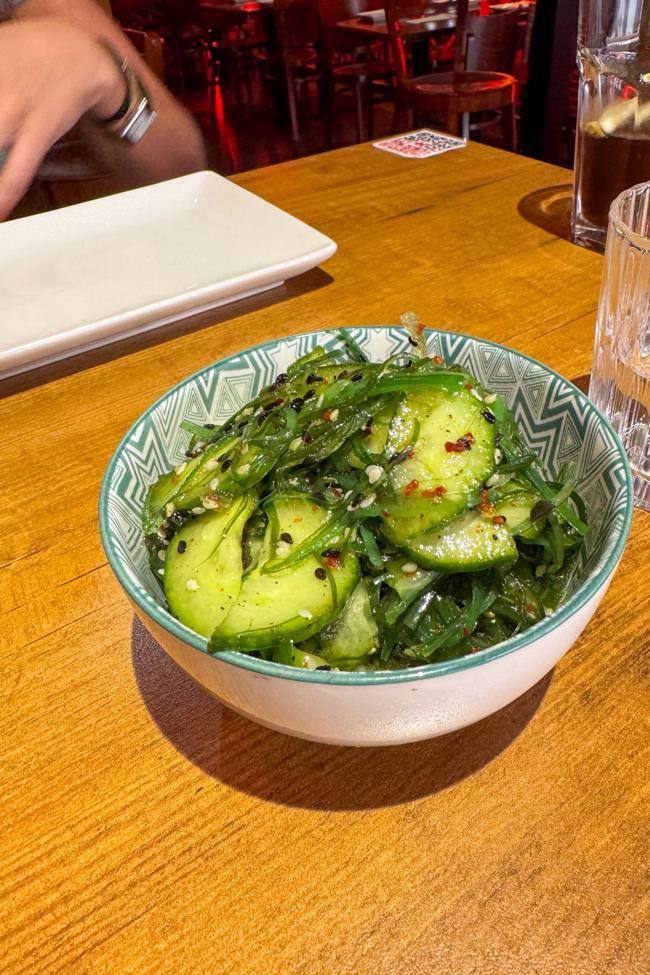 Ensalada de pepino Kim