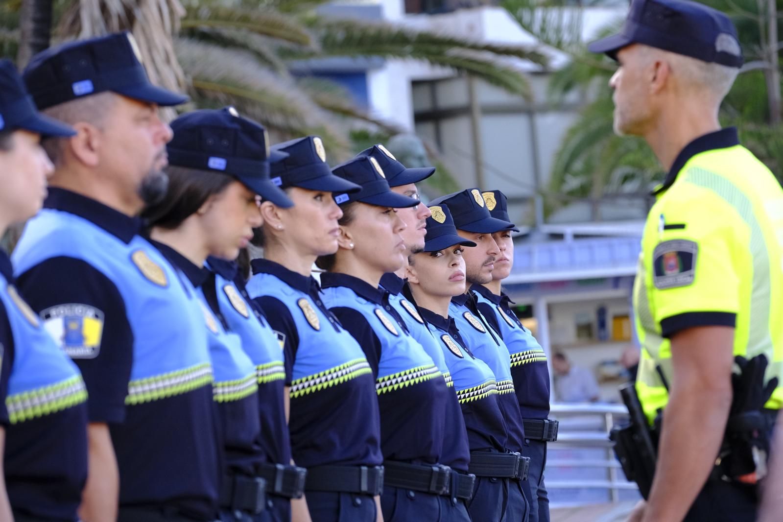 Las imágenes de los 45 nuevos agentes de la Policía Local de la capital grancanaria