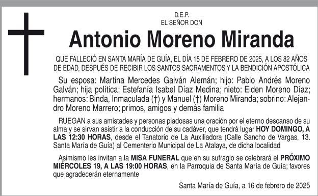 Antonio Moreno Miranda