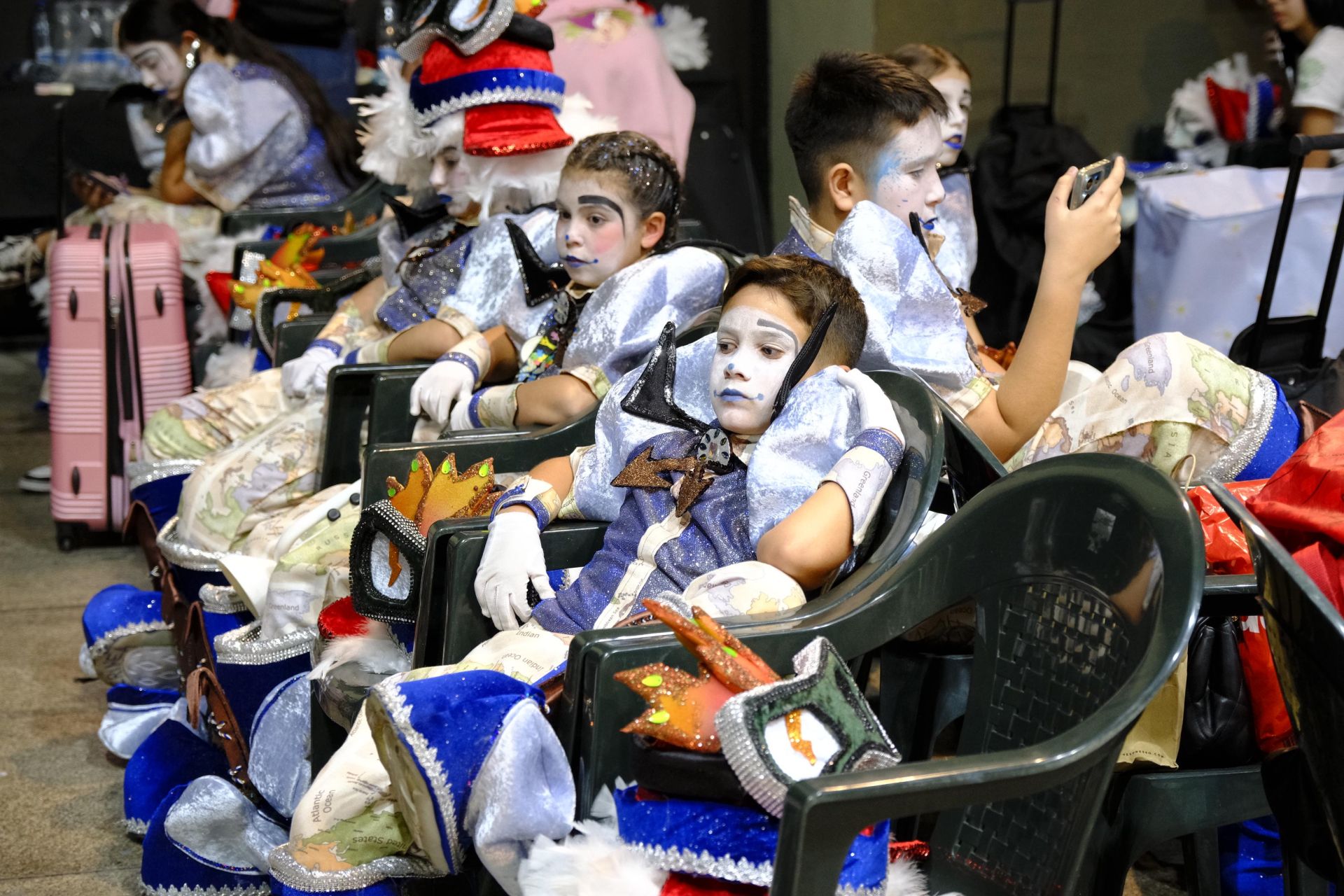 La primera fase de murgas adultas del carnaval de Las Palmas de Gran Canaria, en imágenes