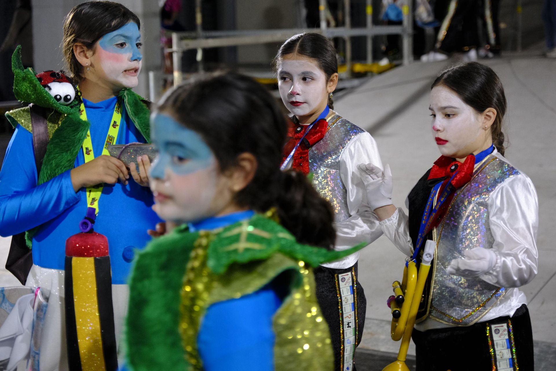 La primera fase de murgas adultas del carnaval de Las Palmas de Gran Canaria, en imágenes