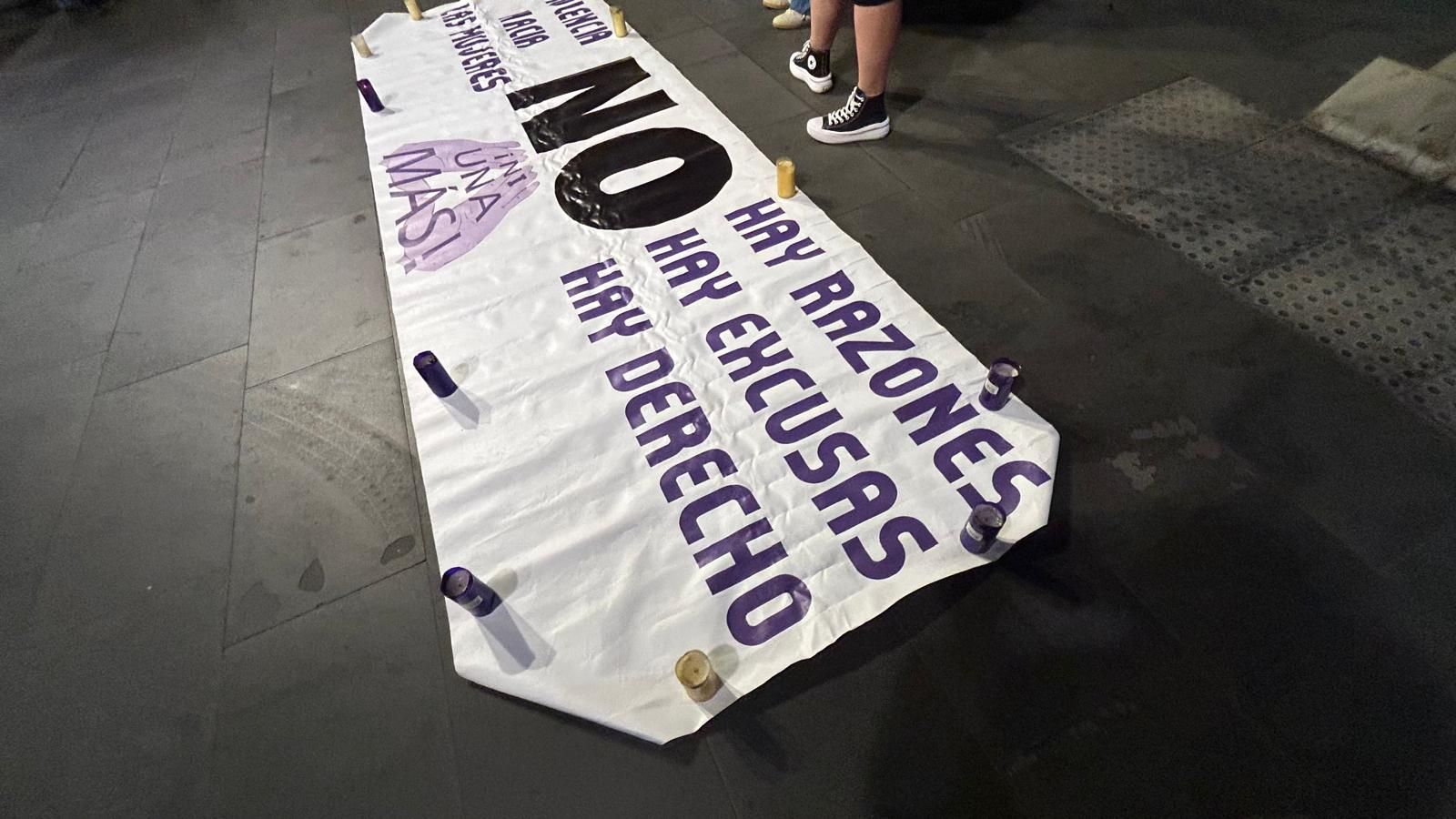 La Red Feminista toma las calles para condenar el asesinato de María Dolores