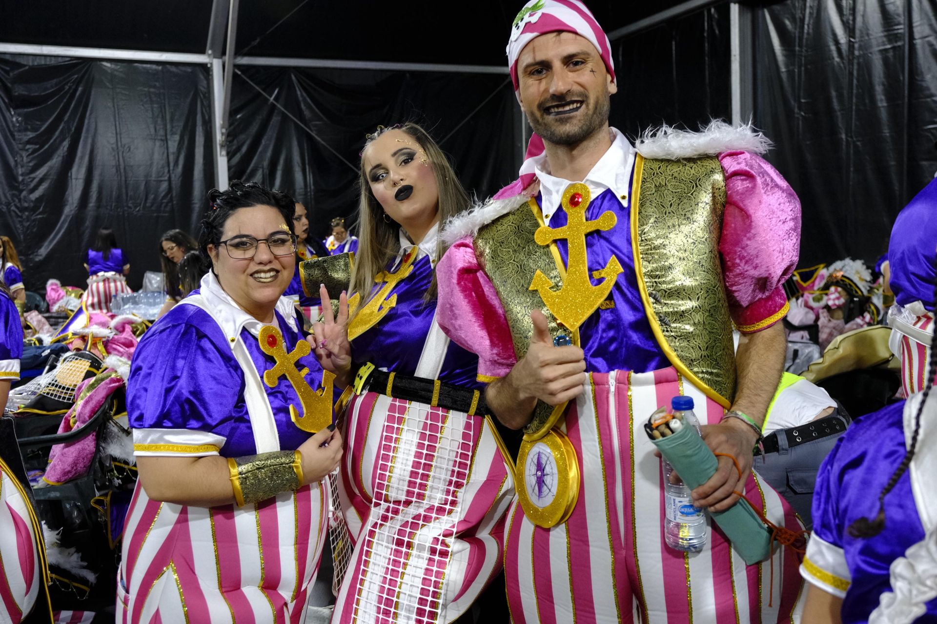 La primera fase de murgas adultas del carnaval de Las Palmas de Gran Canaria, en imágenes