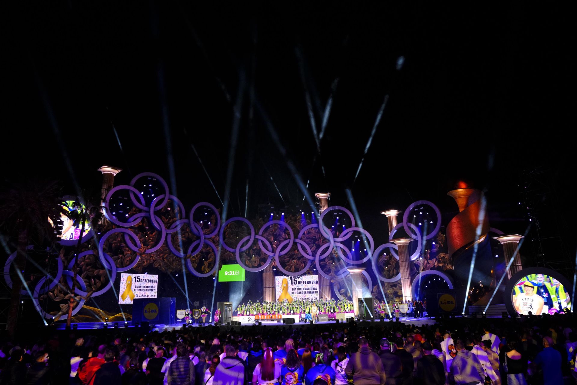 La primera fase de murgas adultas del carnaval de Las Palmas de Gran Canaria, en imágenes