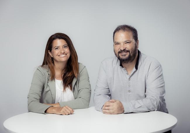 Andrea Cabrera y Aldo García, los autores de 'Parabere'.