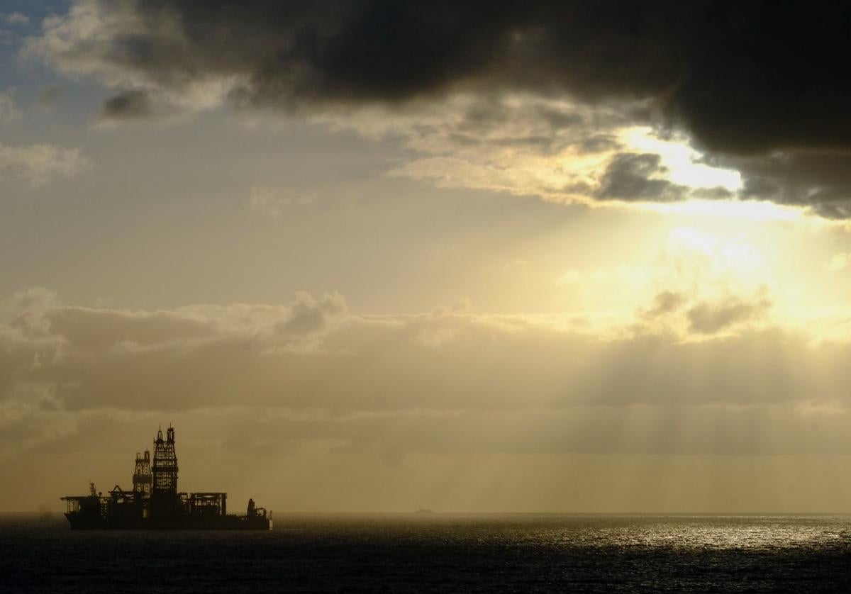 Imagen de la bahía de la capital grancanaria.