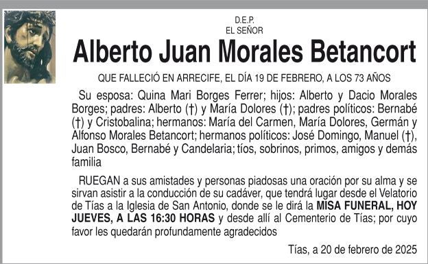 Alberto Juan Morales Betancort