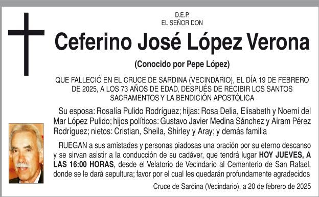 Ceferino José López Verona