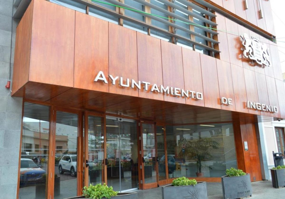 Fachada del Ayuntamiento de Ingenio.