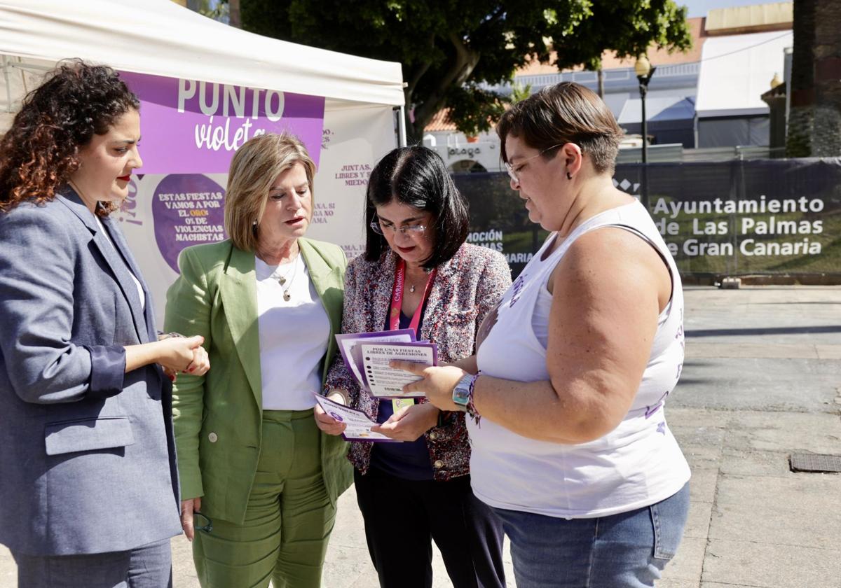 Las Palmas de Gran Canaria prepara los puntos violeta para su carnaval