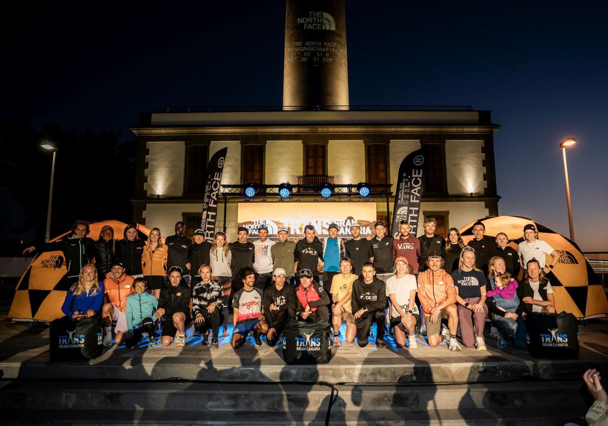 Presentación de los atletas élite de The North Face Transgrancanaria 2025