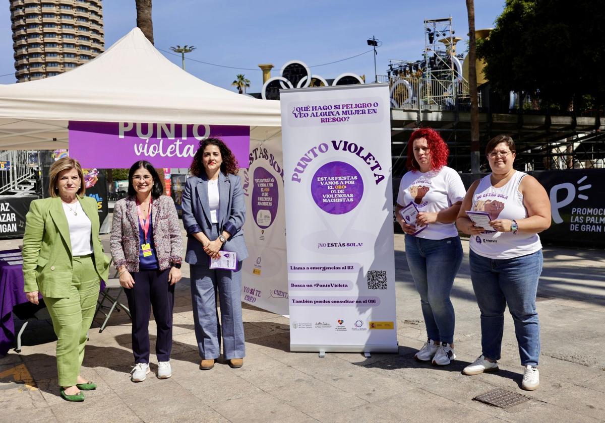 Puntos violeta para disfrutar de un carnaval libre de violencias machistas