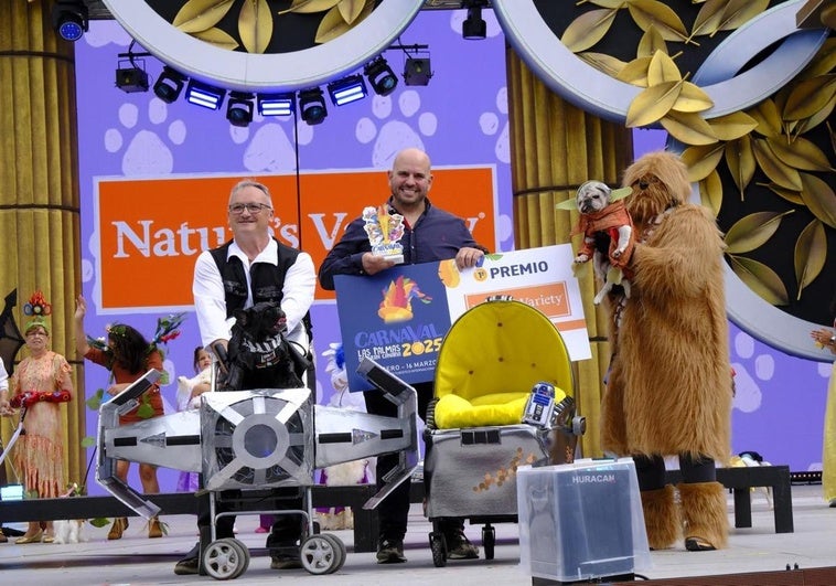 Los ganadores del certamen.