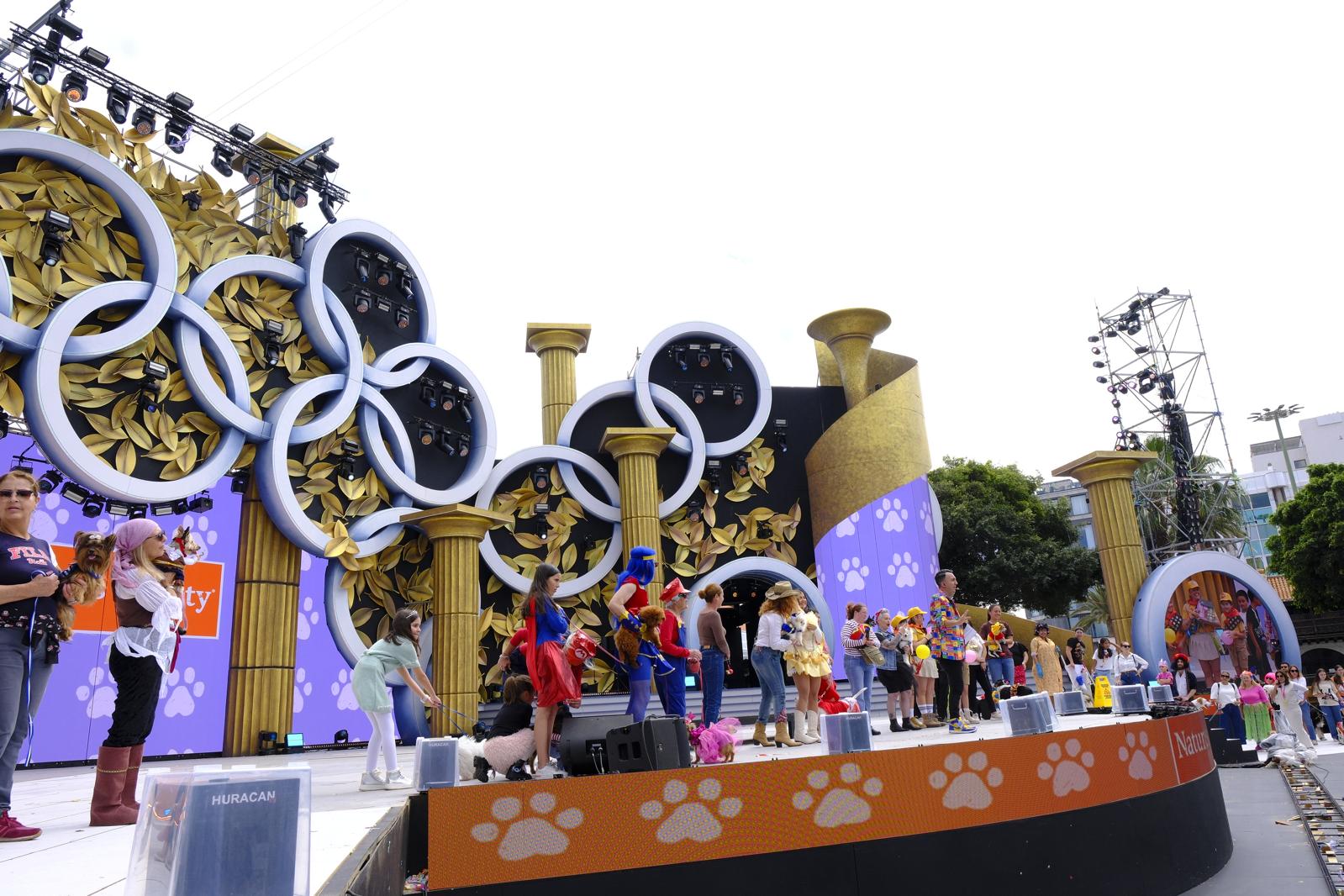 El carnaval canino de la capital grancanaria, en imágenes