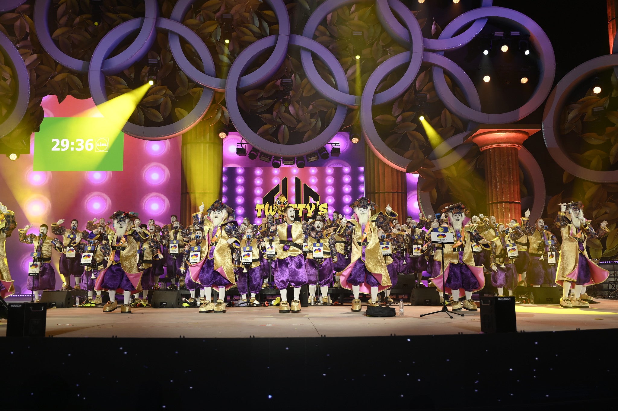 Magia y humor en la final de murgas del carnaval de Las Palmas de Gran Canaria