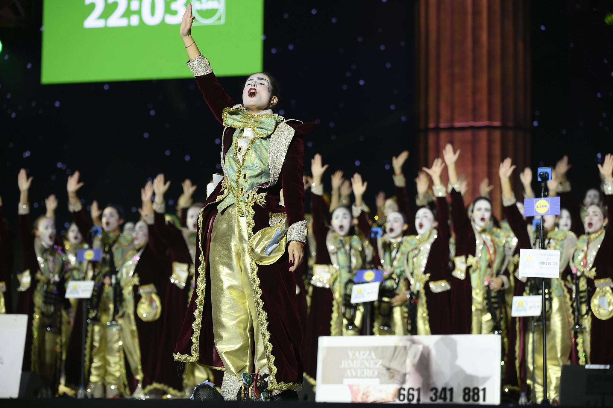 Magia y humor en la final de murgas del carnaval de Las Palmas de Gran Canaria