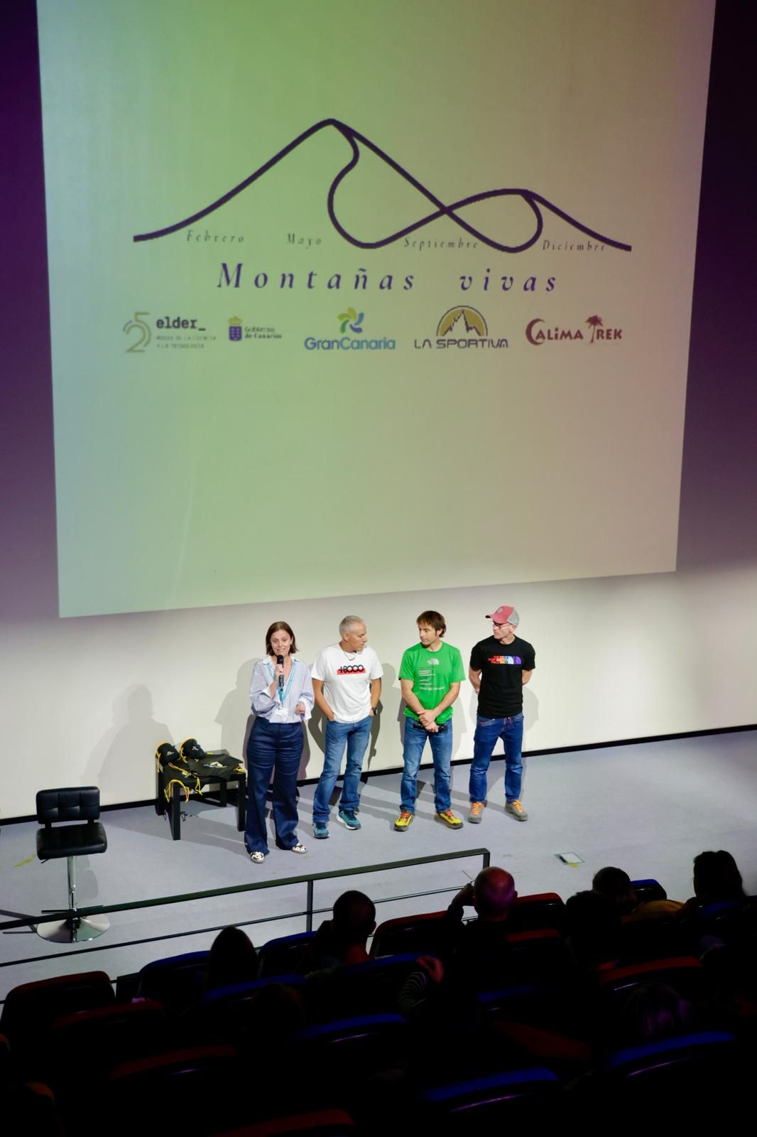 Conferencia de escalada y alpinismo de los hermanos Pou en el museo Elder