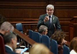 El presidente del Gobierno de Canarias, Fernando Clavijo.