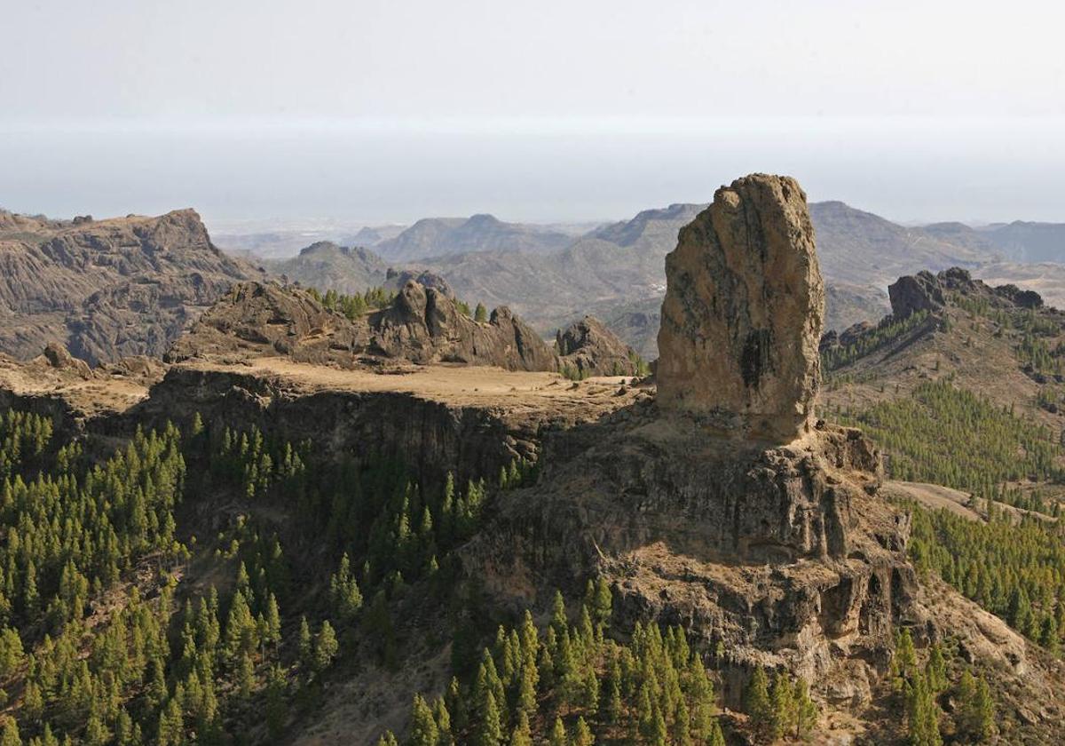 Imagen de archivo de el Roque Nublo.