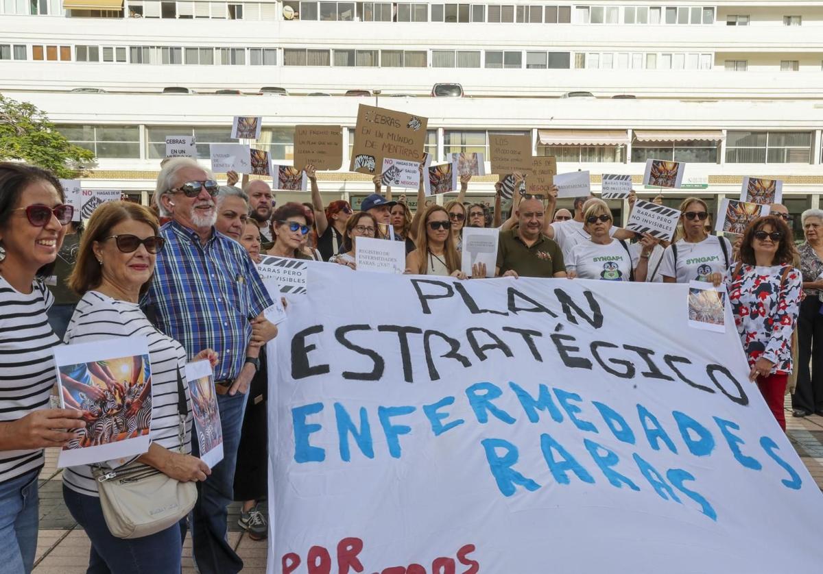 Foto de archivo de una protesta realizada en diciembre.