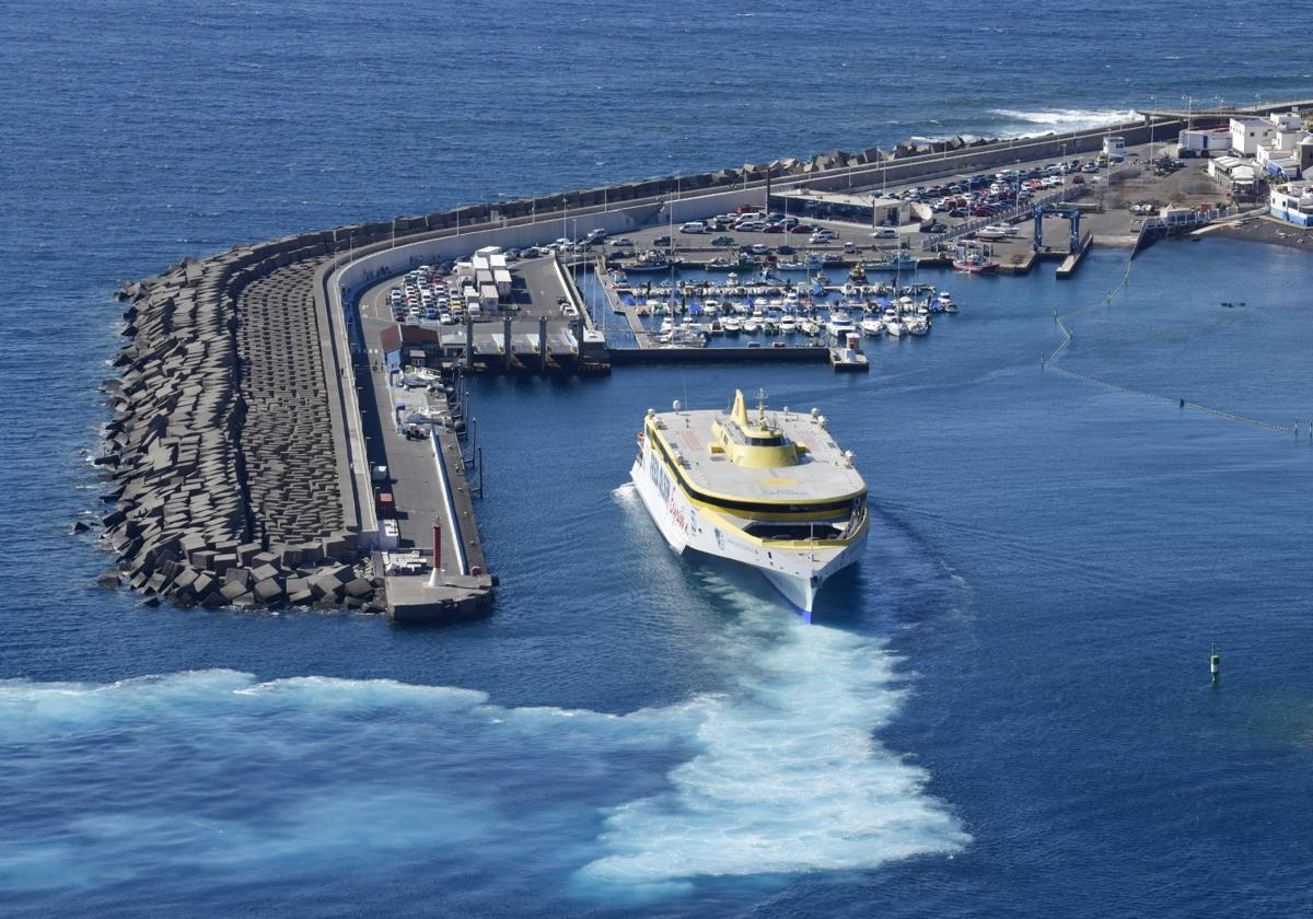 Imagen del Puerto de Las Nieves, en Agaete (Gran Canaria)