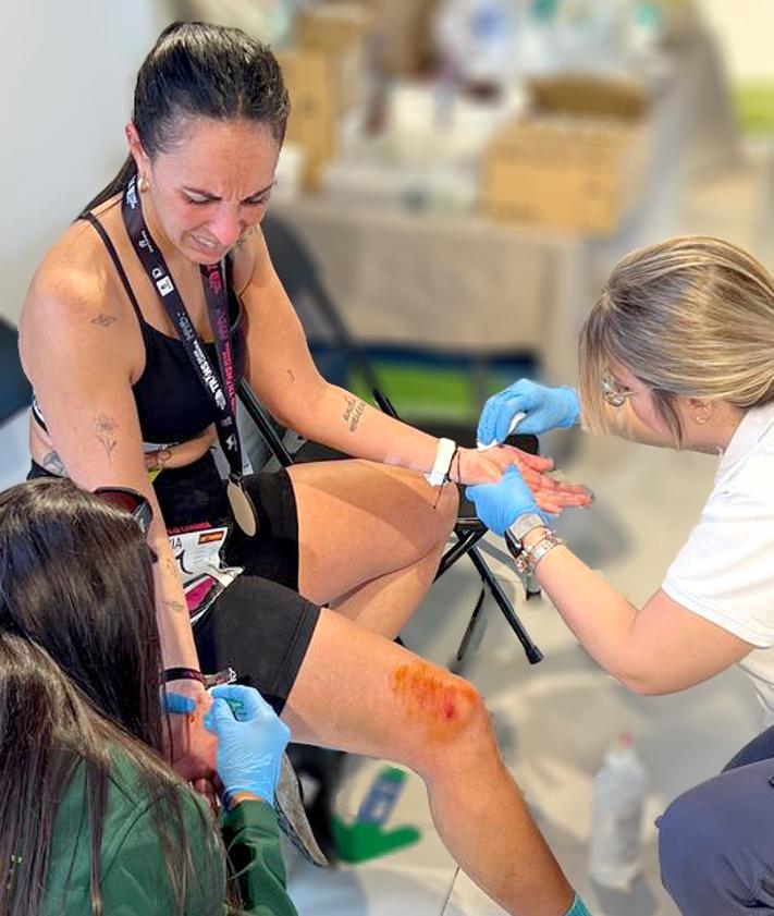Imagen secundaria 2 - Hospitales Universitarios San Roque brinda un dispositivo sanitario de élite en la Transgrancanaria 2025