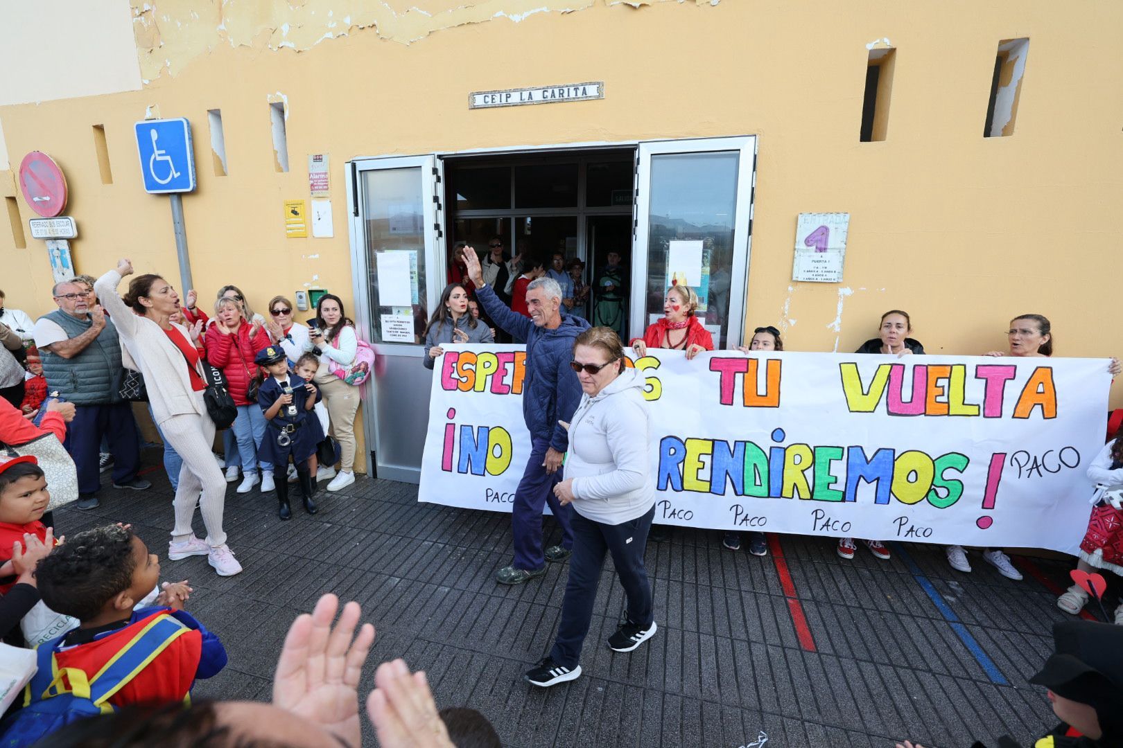 La despedida de Paco, en imágenes