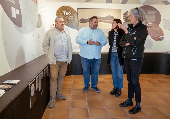 Presentación de la nueva muestra.