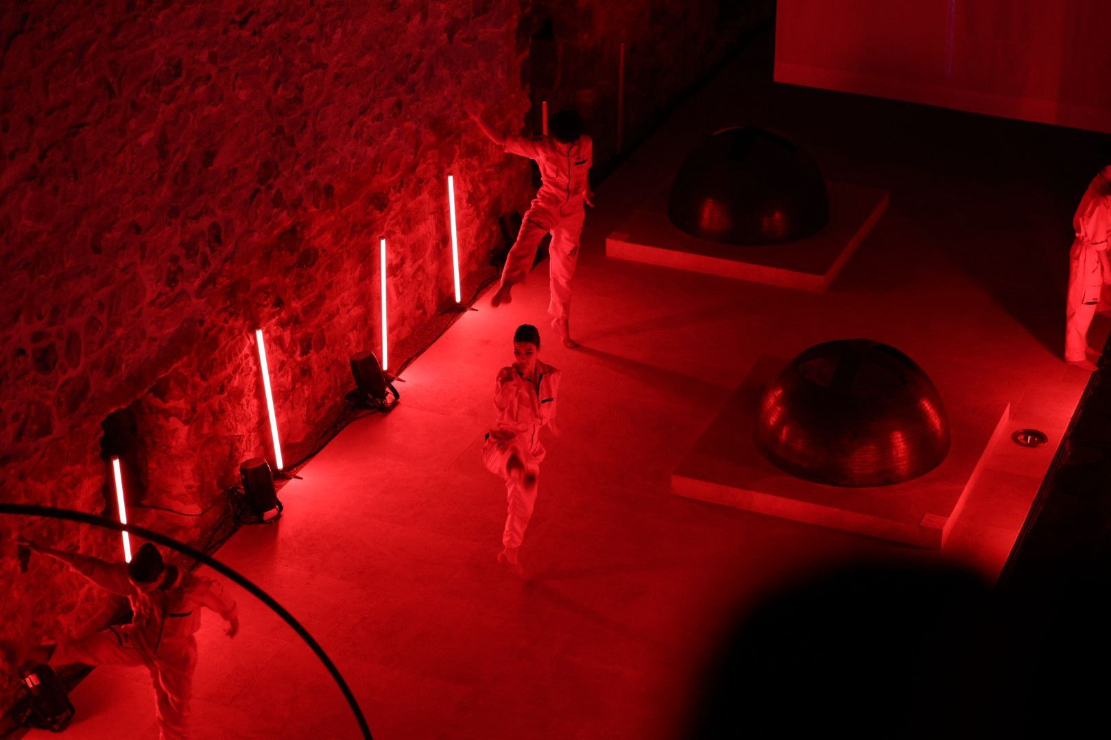 Danza en el Castillo de La Luz por el que sería el cien cumpleaños de Chirino