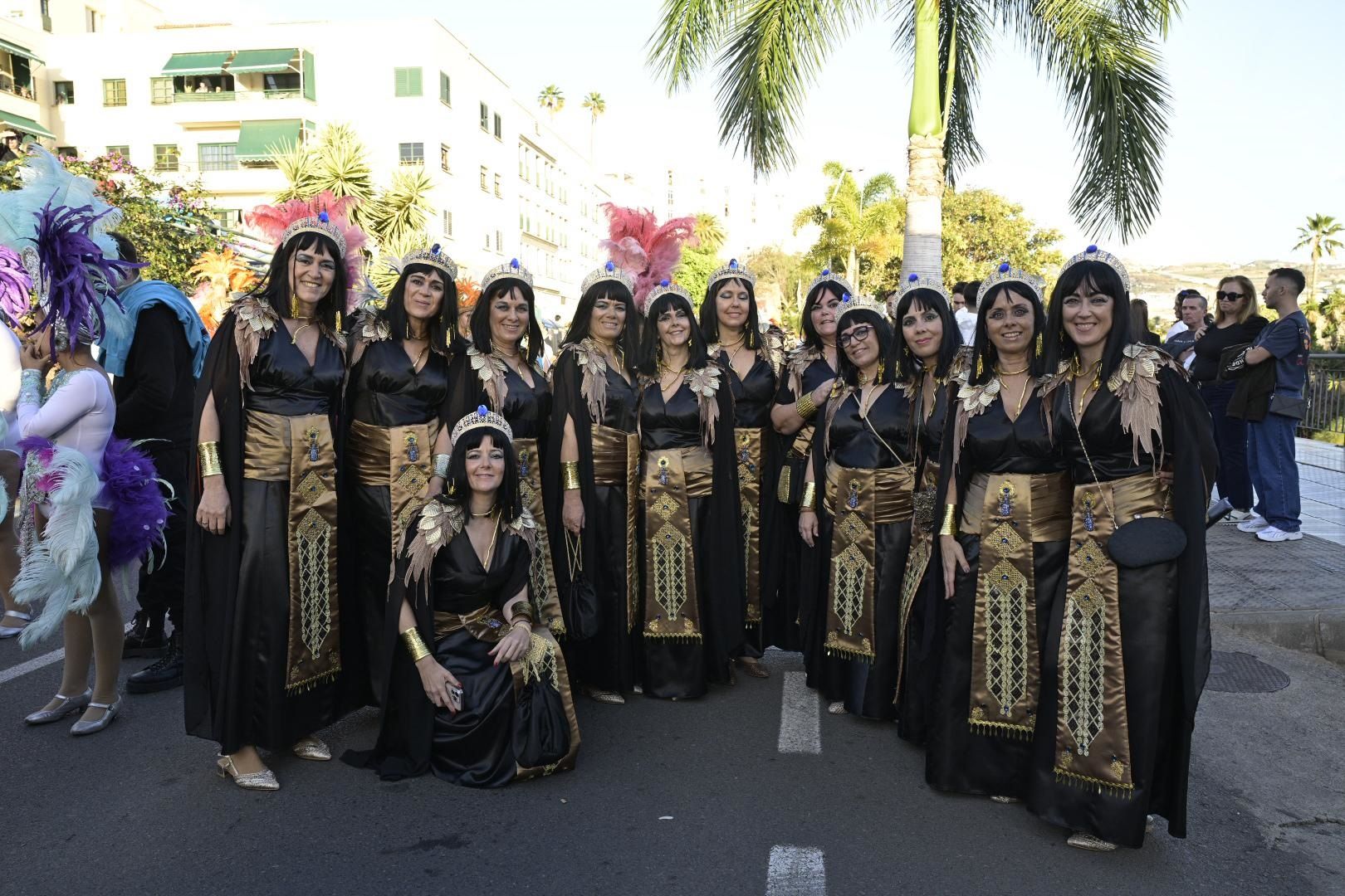 Gáldar sale a la calle a celebrar la cabalgata de su carnaval