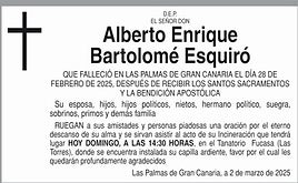 Alberto Enrique Bartolomé Esquiró