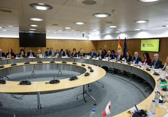 Reunión el pasado miércoles del Consejo de Política Fiscal y Financiera (CPFF) este miércoles en Madrid.