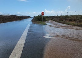 La lluvia inunda Gran Canaria
