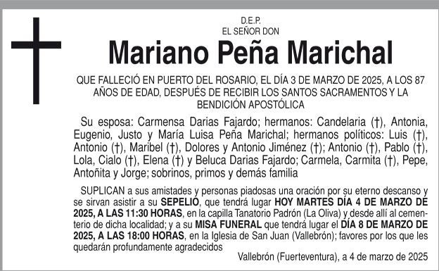 Mariano Peña Marichal