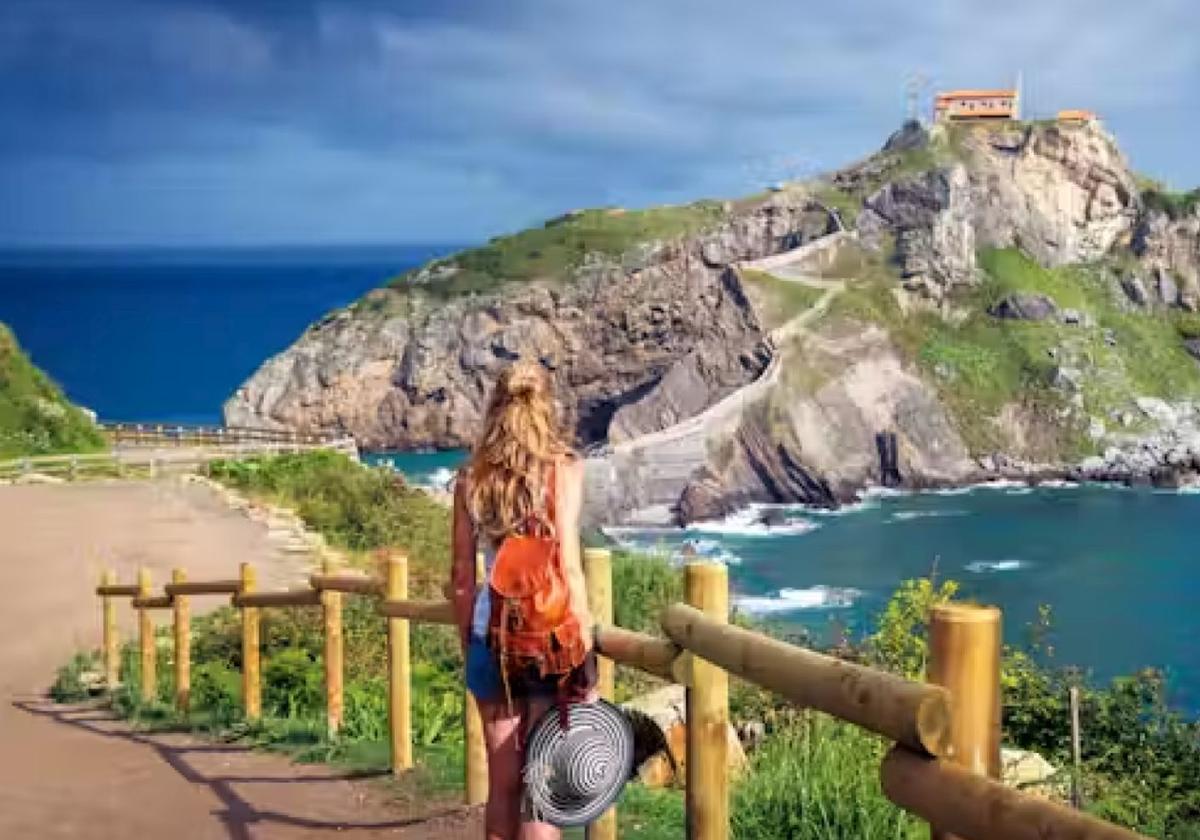 San Juan de Gaztelugatxe (Vizcaya) sirvió de escenario en la serie 'Juego de Tronos'.