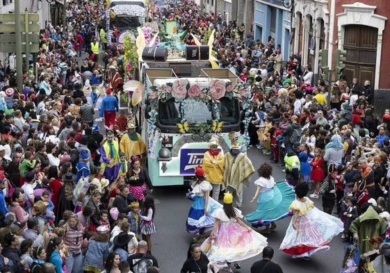 Imagen de archivo de la cabalgata infantil.