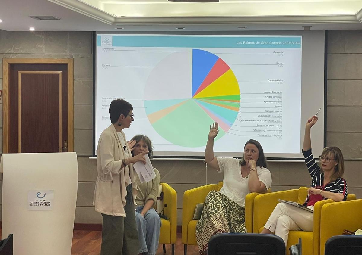 Imagen secundaria 1 - Rita Mendoza y Julia Jeppesen aspiran a seguir liderando la modernización del Colegio de Enfermería de Las Palmas