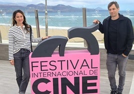 Samantha Quan y Sean Baker, en el festival de la capital grancanaria de 2022, que le dedicó una retrospectiva.