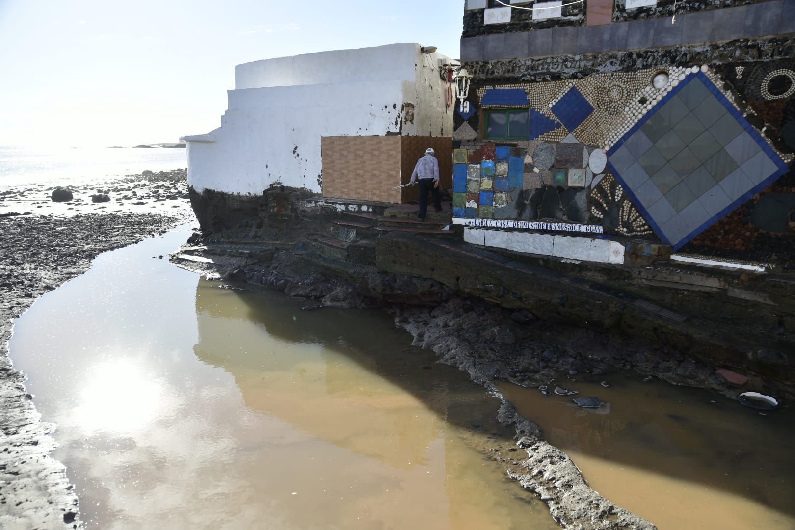 Telde se recupera poco a poco de los estragos de la tormenta