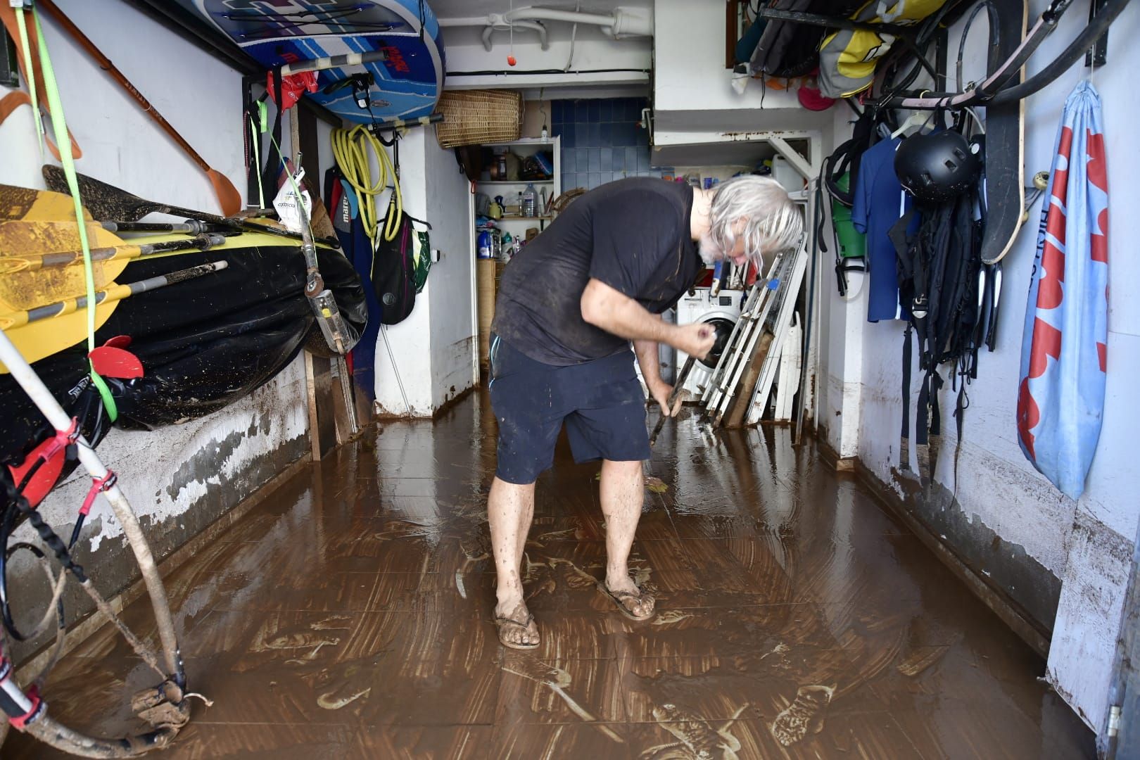 Telde se recupera poco a poco de los estragos de la tormenta