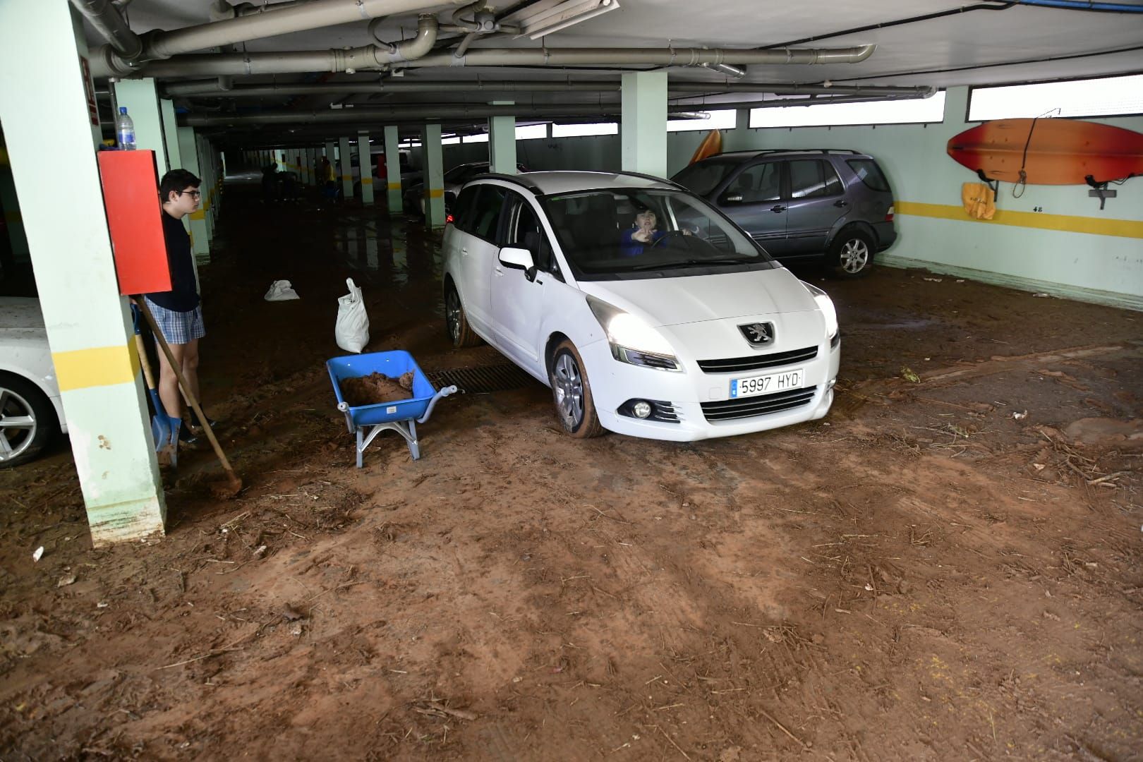 Telde se recupera poco a poco de los estragos de la tormenta