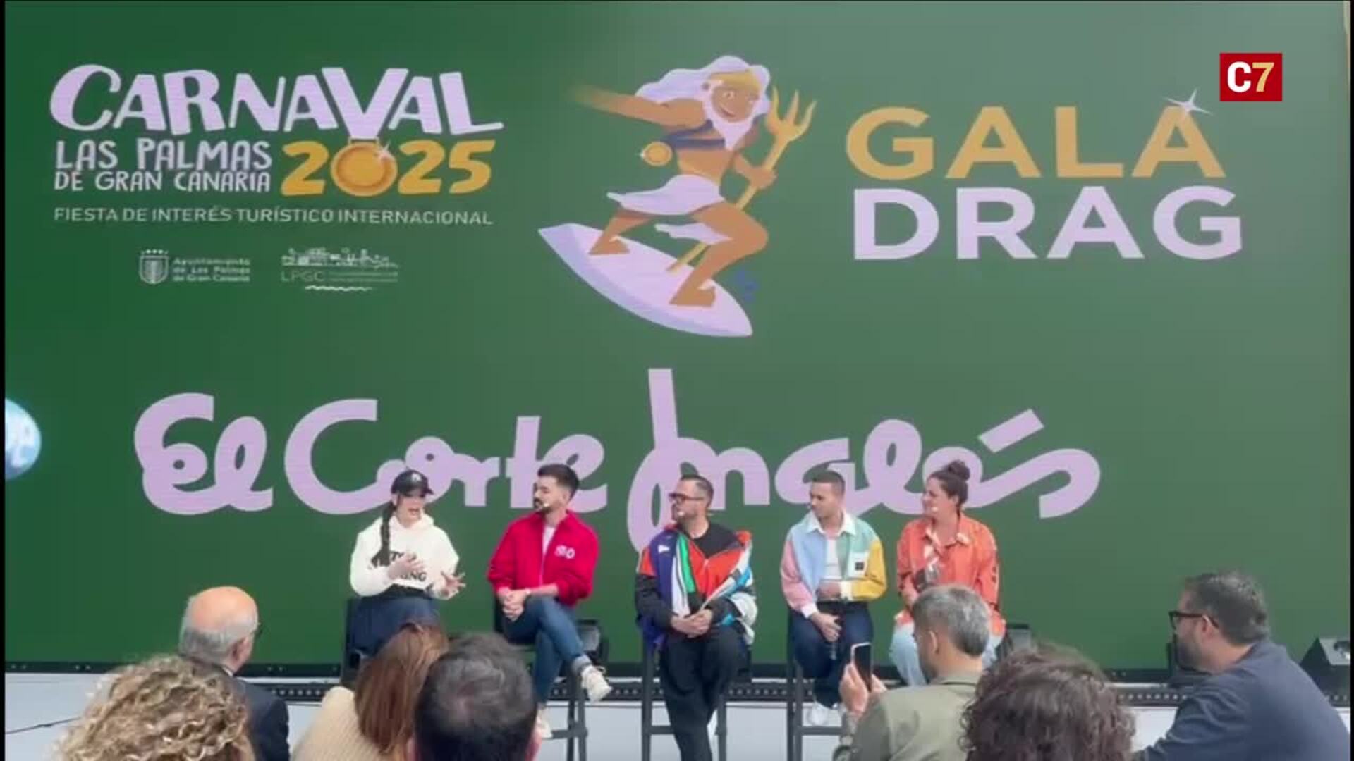 Presentación de la gala drag del carnaval de Las Palmas de Gran Canaria 2025